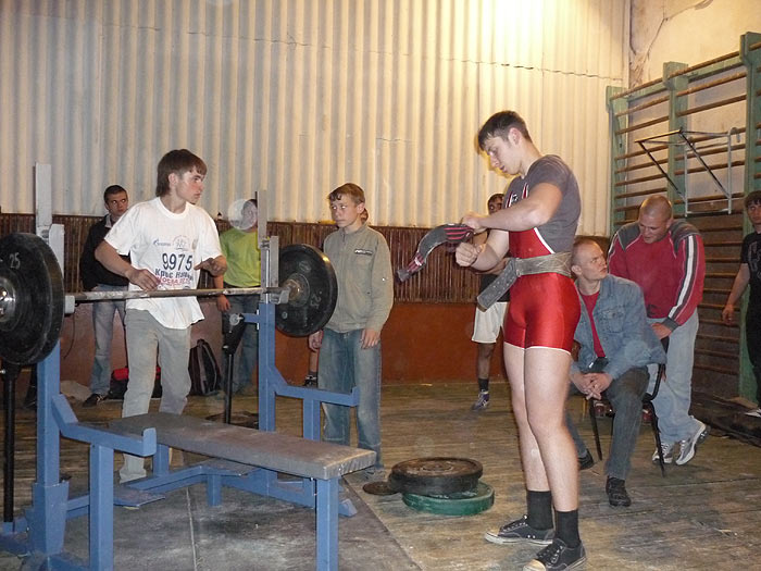 Областные соревнования в Константиновске 10 мая 2008 г. Жим — Фото 23