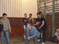 Областные соревнования в Константиновске 10 мая 2008 г. Жим
