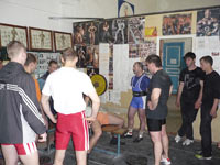 Областные соревнования в Константиновске 10 мая 2008 г. Жим