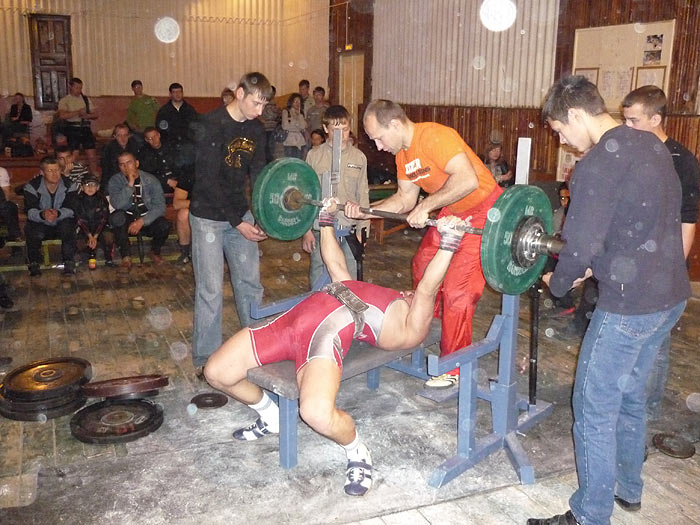 Областные соревнования в Константиновске 11 мая 2008 г. Жим — Фото 17