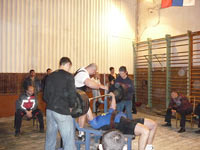 Областные соревнования в Константиновске 11 мая 2008 г. Жим