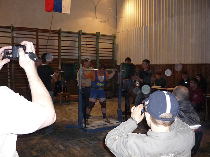 Областные соревнования в Константиновске 11 мая 2008 г. Присед — Фото 30